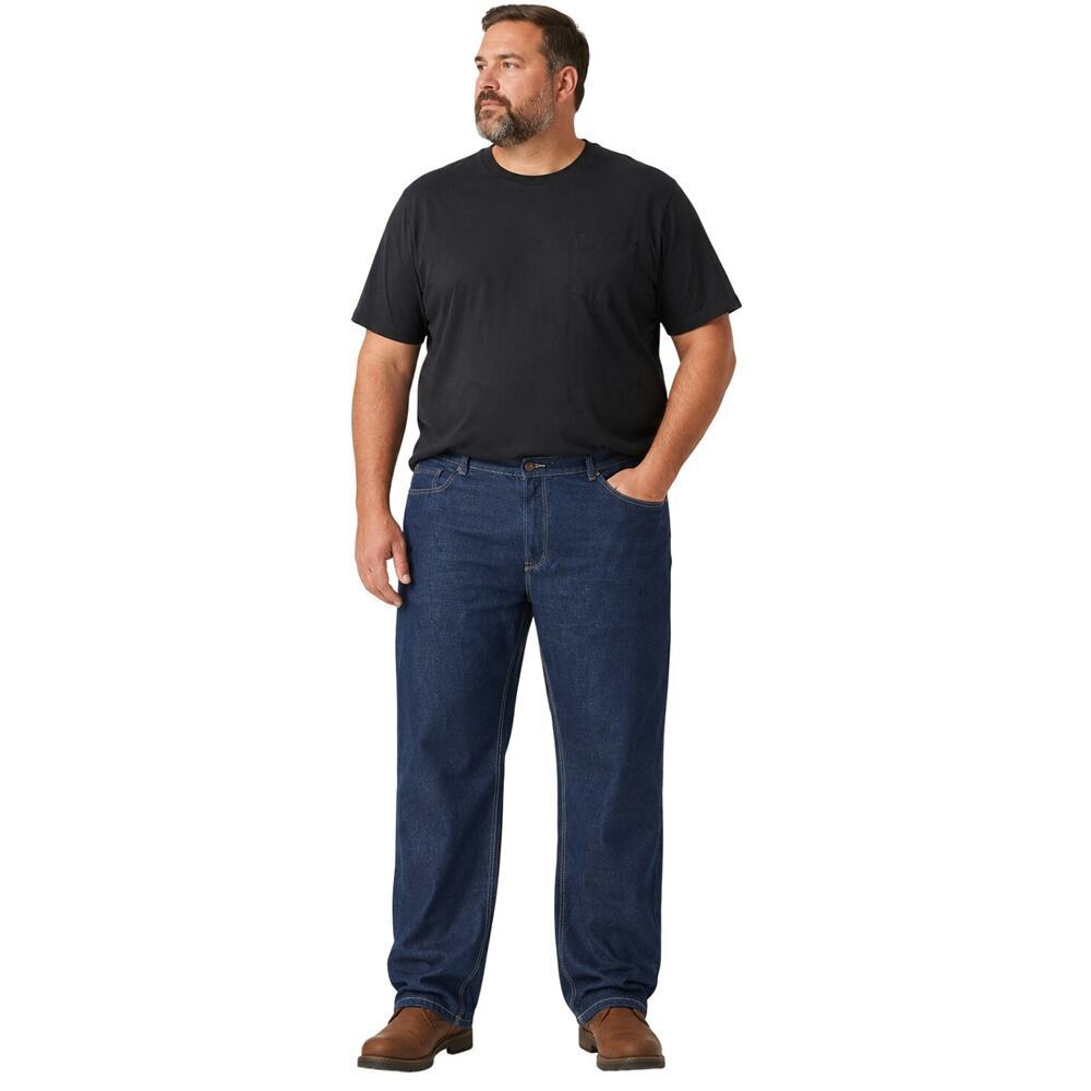 NWT Jacomo sz 46 Big straight leg blue jeans career casual everyday mens NEW